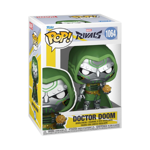 פופ  מארוול דוקטור דום -  Funko Pop Marvel Rivals Doctor Doom #1064
