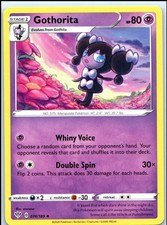 קלף בודד single פוקימון - GOTHORITA - Darkness Ablaze - 074/189 - REVERSE HOLO - אנגלית
