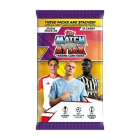 Topps Match Attax Season 2023/24 Booster Box קופסת 24 חבילות קלפי כדורגל מקוריים