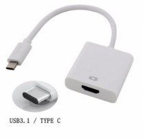 מתאם TYPE-C זכר ל-HDMI נקבה - עד GOLDTOUCH - 4K@30HZ