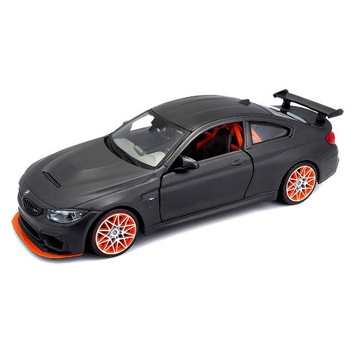 מאיסטו - מכונית במוו אפור מטאלי - MAISTO BMW  M4 GTS 1:24