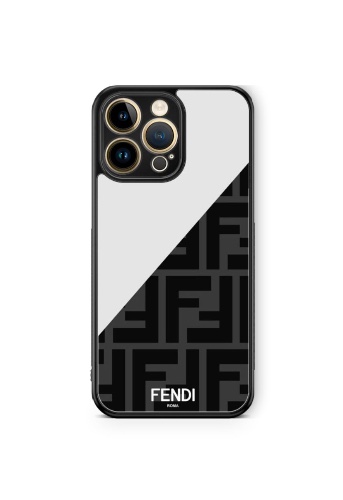 כיסוי שחור לבן fendi