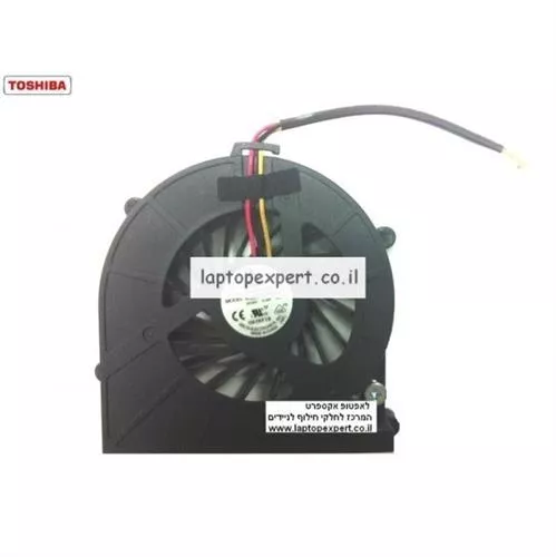 מאוורר למחשב נייד טושיבה Toshiba L600 L635 L645 KSB0505HA-A DC5V 0.38A
