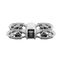 רחפן ללא שלט DJI Neo – 4K פריט יחיד בצבע אפור בהיר עם מצלמה קדמית על רקע לבן