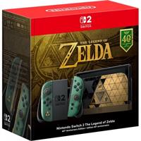קונסולת Nintendo Switch 2 - The Legend of Zelda 40th Anniversary Edition