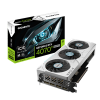 כרטיס מסך Gigabyte GeForce RTX 4070 Ti Super Eagle OC ICE 16GB