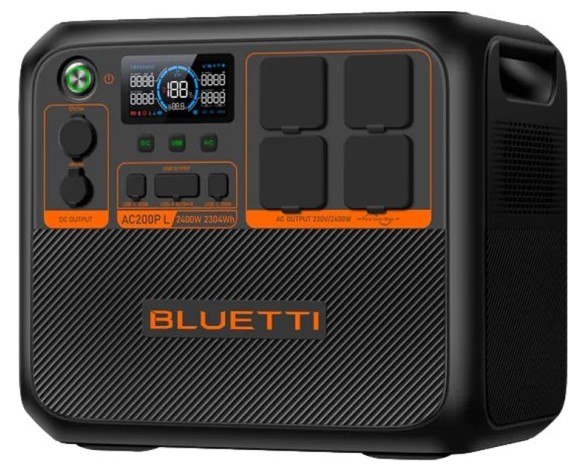 תחנת כוח ניידת בלואטי Bluetti AC200PL אפשרות הרחבה עד 8192Wh