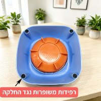 קערת ליקוק והאכלה איטית לחיות מחמד המעניקה הרגעה ותעסוקה דגם Lickly