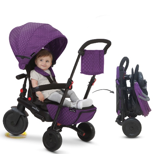 SmarTrike SmartFold תלת אופן מתקפל 8 ב1