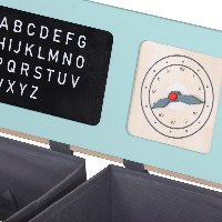 לוח מחיק מגנטי מעץ