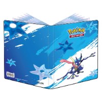אלבום לקלפי אספנות פוקימון מעוצב 80 קלפים Ultra PRO - Greninja Pokémon 4-Pocket