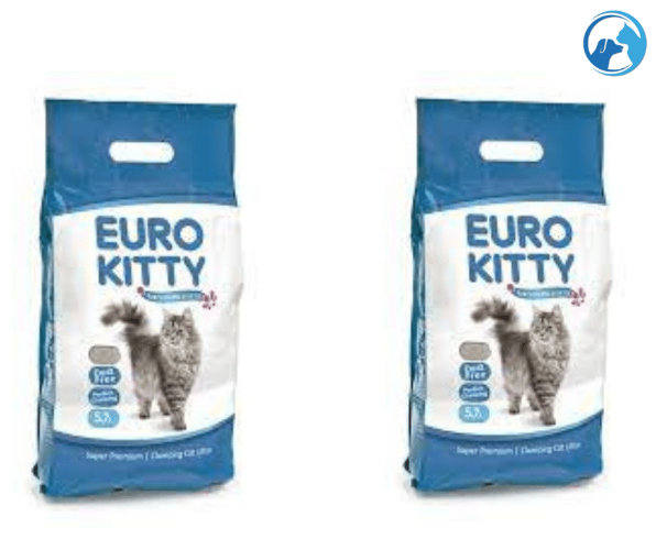 2 שקים חול לחתולים מתגבש יורו קיטי 10 ק"ג - EURO KITTY CLUMPING CAT LITTER 10KG