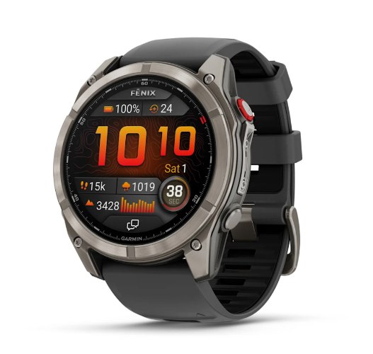 שעון חכם גרמין פניקס 8 פרו טיטניום Garmin Fenix 8 Pro AMOLED Sapphire 51mm