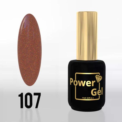 לק ג'ל 107 פאוור ג'ל POWER GEL