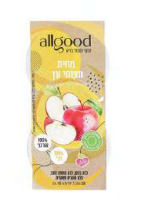 מחית תפוחי עץ אורגני לל"ג 200 גרם - allgood