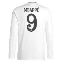 חולצת ריאל מדריד בית 24/25 שרוול ארוך -  Mbappé