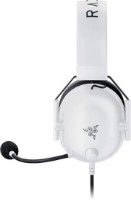 אוזניות גיימינג צבע לבן Razer BlackShark V2 X – פריט בודד אוזניות לבנות עם מיקרופון גמיש שחור