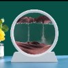 לבן - חום - שעון חול תלת מימדי 3D