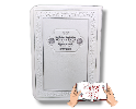 סידור לימות החול עם תהילים גודל כיס לבן - סידור עם שם