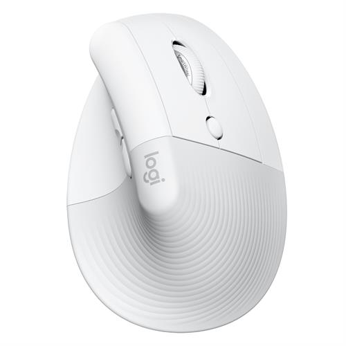 עכבר ארגונומי אלחוטי Logitech Lift Vertical צבע לבן