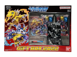 Digimon TCG: GB-02 Agumon & Gabumon Gift Box- 2022 דיג’ימון קלפים מקוריים מארז מיוחד- 2022