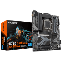 לוח Gigabyte B760 GAMING X AX DDR4 WIFI 6E BT PCIE 4.0 ATX REV1.2