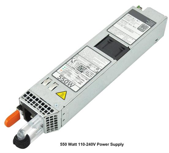 ספק כוח לשרת DELL 0RYMG6 550 WATT COMPATIBILITY:  POWEREDGE R420 R620 R720 R720XD