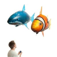 צעצוע כריש\דג מעופף עם שלט