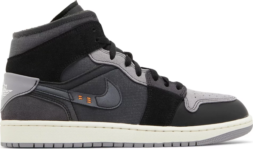 Air Jordan 1 Mid SE Craft Inside Out Black