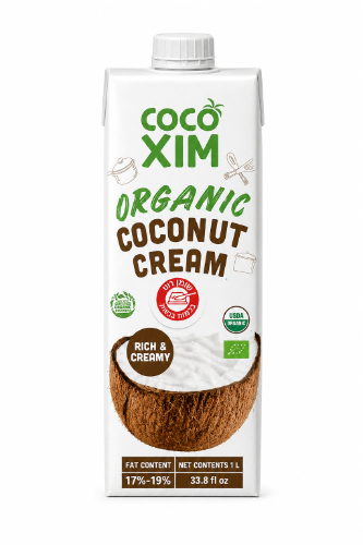 קרם קוקוס 17-19% אורגני ללא גלוטן 1 ליטר  Coco Mix