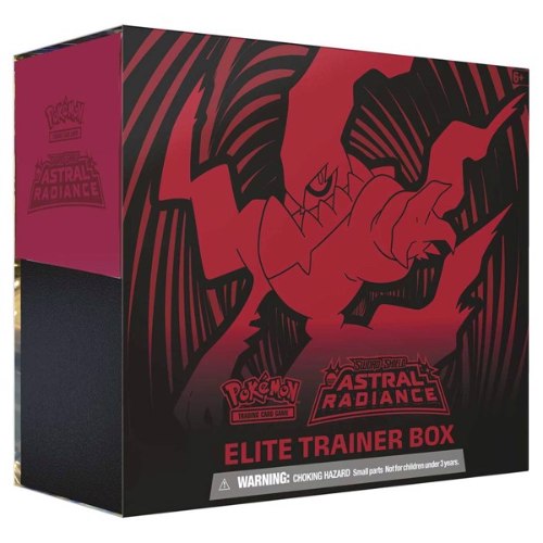 קלפי פוקימון אליט טריינר Pokémon TCG: Sword & Shield 10 Astral Radiance Elite Trainer Box