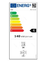 מקרר יין 34 בקבוקים Haier HWS34GGH1
