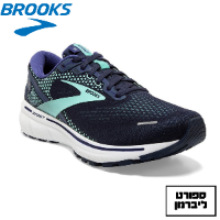 BROOKS | ברוקס - נעלי ריצה נשים 1B Ghost 14 BROOKS | צבע כחול סגול