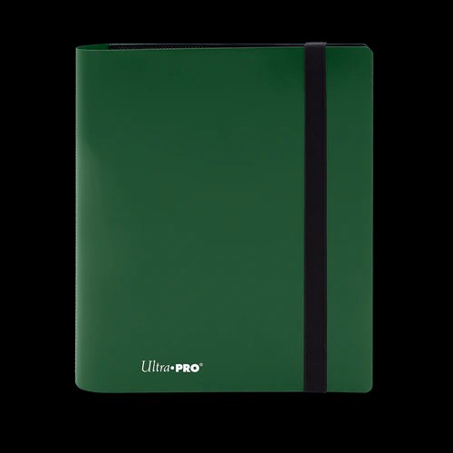 אולטרה פרו אלבום 4 כיסים 160 קלפים ירוק יער - Ultra Pro Eclipse 4-Pocket PRO-Binder Forest Green