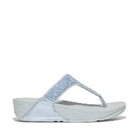 לולו טו פוסט תכלת קריסטל פיטפלופ FITFLOP