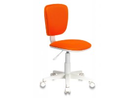 כיסא משרדי - BUROCRAT CH-W204NX 26-24 - כתום/לבן