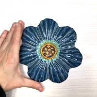 פרח בינוני גדול לתליה 15.5 סמ'