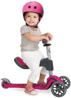קורקינט 3 גלגלים מאירים סמארטרייק T1 צבע ורוד 797024 מבית קפיץ קפוץ