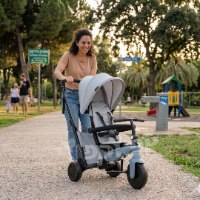 תלת אופן מתקפל STR3 בצבע אפור 405579 מבית קפיץ קפוץ