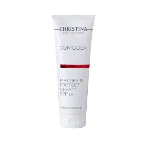 קרם יום במרקם קליל Christina Comodex Mattify & Protect Cream SPF 15