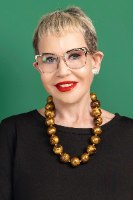 שרשרת כדורים עין חתול צהוב
