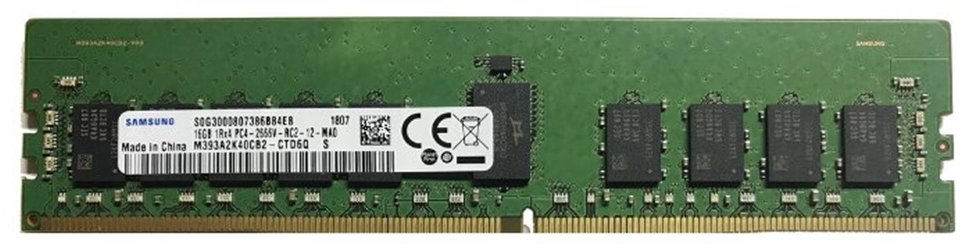 זיכרון לשרת - Samsung RDIMM DDR4 2666MT/s ECC 16GB
