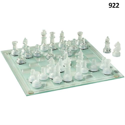שח מט זכוכית גדול , לוח 35X35ס"מ  דגם 922