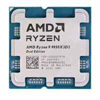 מעבד AMD Ryzen 9 9950X3D2 Dual TRAY 16C 32Thr TDP Max 200W