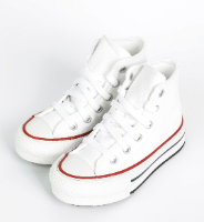 CONVERSE סניקרס קנבס גבוהות Chuck Taylor All Star Lift / בנות