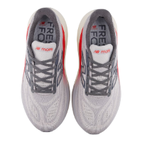 Fresh Foam X More v6 נעלי ריצת כביש גברים צבע אפור אדום