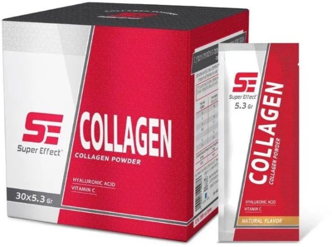 2 יחידות קולגן סופר אפקט במנות אישיות – 30 מנות כל יחידה | Two Packs Collagen Super Effect