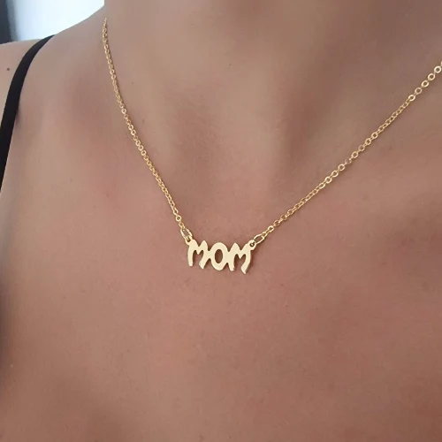 שרשרת MOM מעוגלת