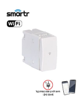 מפסק WIFI יחיד חכם לתאורה SMARTR 200W
