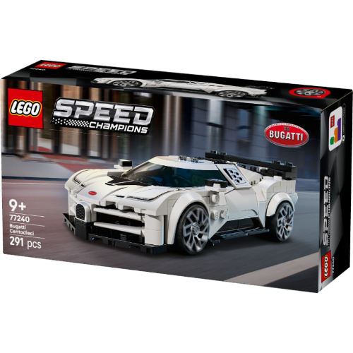 לגו ספיד מכונית היפרקאר ספורטיבית - LEGO Speed Champions Bugatti Centodieci 77240